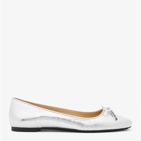 Michael Kors Nori Leather Ballet Flat Women's size 6.0 - Picture 8 of 9